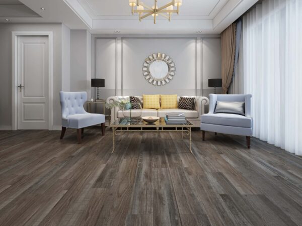 United Weavers Saratoga Espresso Rigid Core Floor T Molding - Image 2