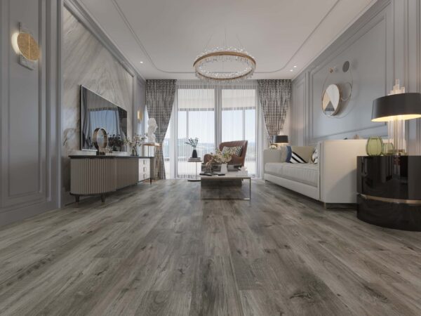 United Weavers Malibu Gunstock Rigid Core Floor 7" x 48" - Image 3