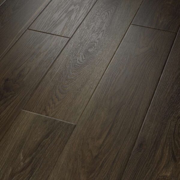 Shaw Floorte Pantheon HD+ Natural Bevel Charred Earth 7"