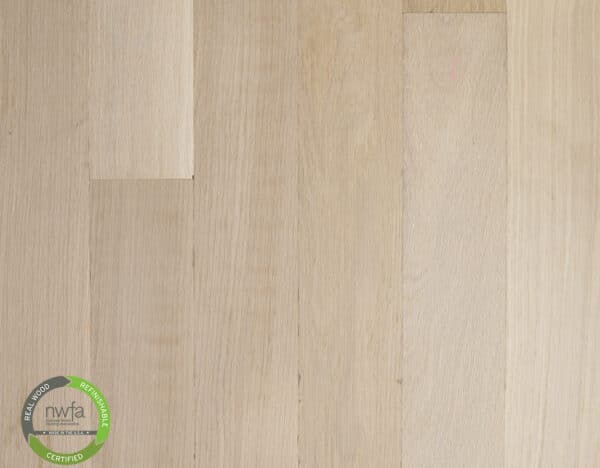 Mullican Hardwood Plain Sawn Unfinished Engineered 4" White Oak Select Grade 21518