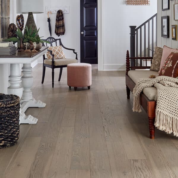 Mullican Hardwood Madison Square 6 1/2" White Oak Early Dusk 23537 - Image 2