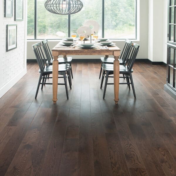 Mullican Hardwood Wexford Wire Brushed 4" Oak Espresso 23552 - Image 2