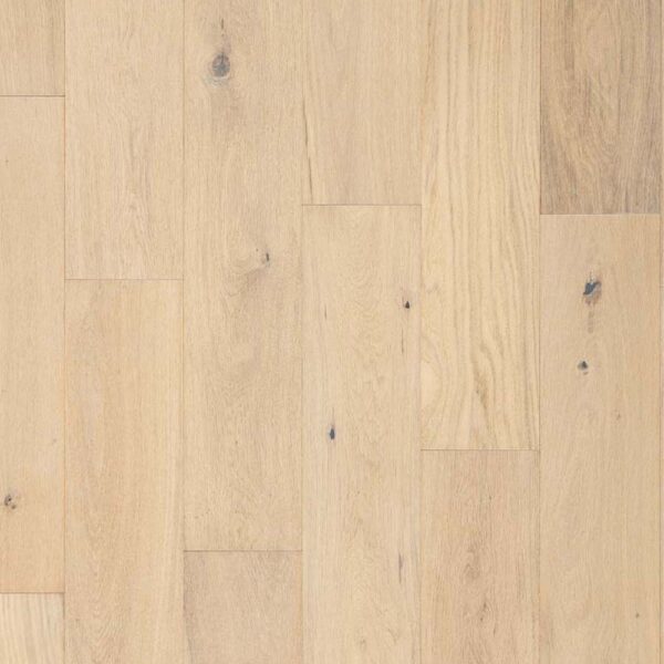 Mullican Hardwood Castillian Cottage 6 1/2" European White Oak Alabaster 25021