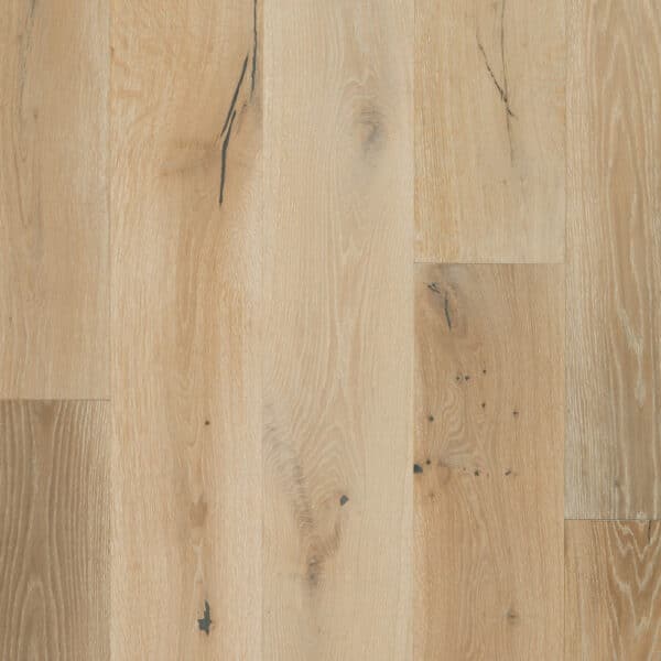 Mullican Hardwood Castillian Premier 9 1/2" European White Oak Offshore Mist 25028