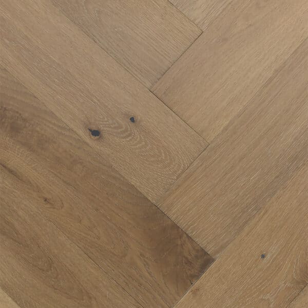 Mullican Hardwood Castillian Premier Herringbone  5" Coastal Fog 25946
