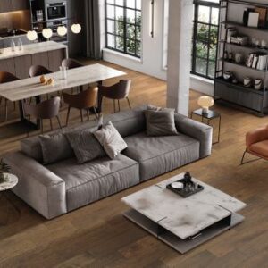 Mohawk Hardwood TecWood North Ranch Hickory WEK03-11 Room Scene