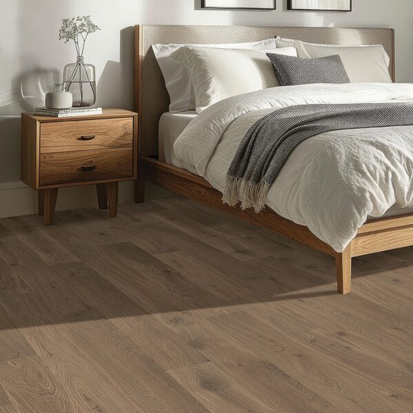 Mohawk RevWood Select Gardania Lake Acorn Oak 7 1/2" CDL65-863 Room Scene