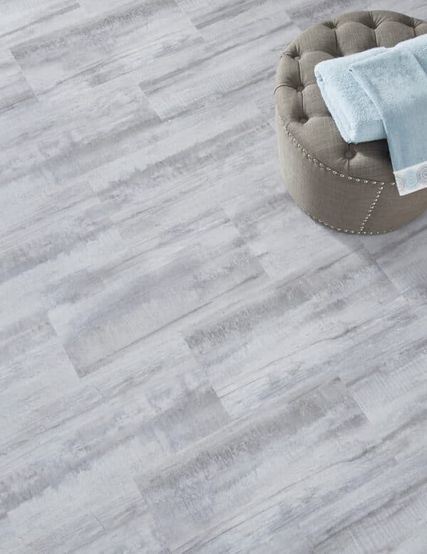Mannington AduraFlex Cape May White Cap 12" FXR680 - Image 2