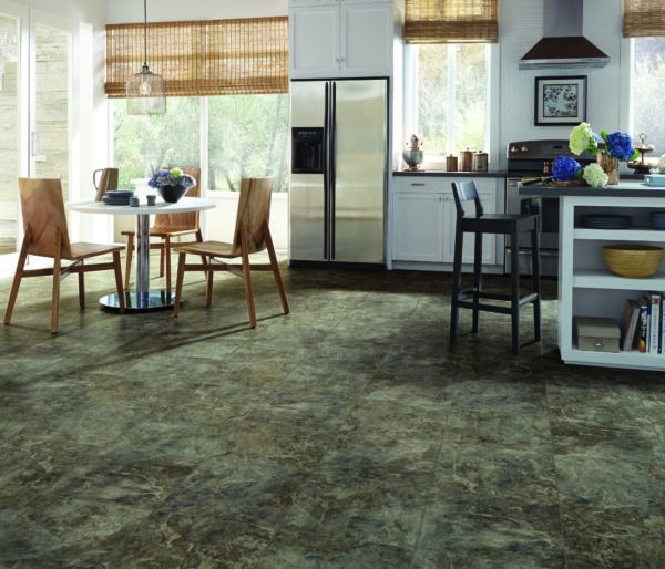 Mannington AduraFlex Rushmore Black Hill 18" FXT392 - Image 2