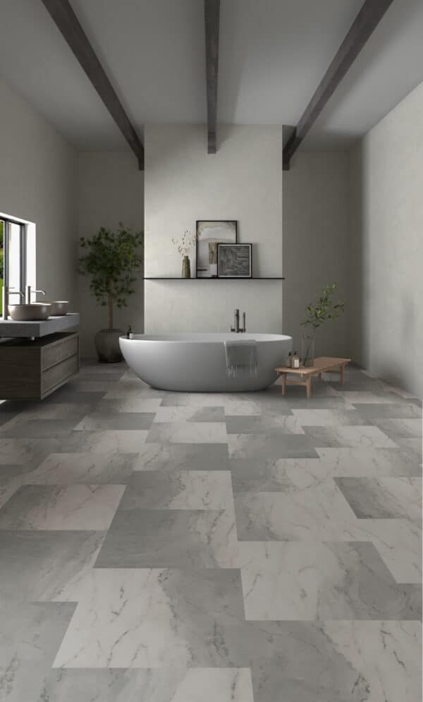 Mannington AduraFlex Arctic Glacier 18" FXT461 - Image 2