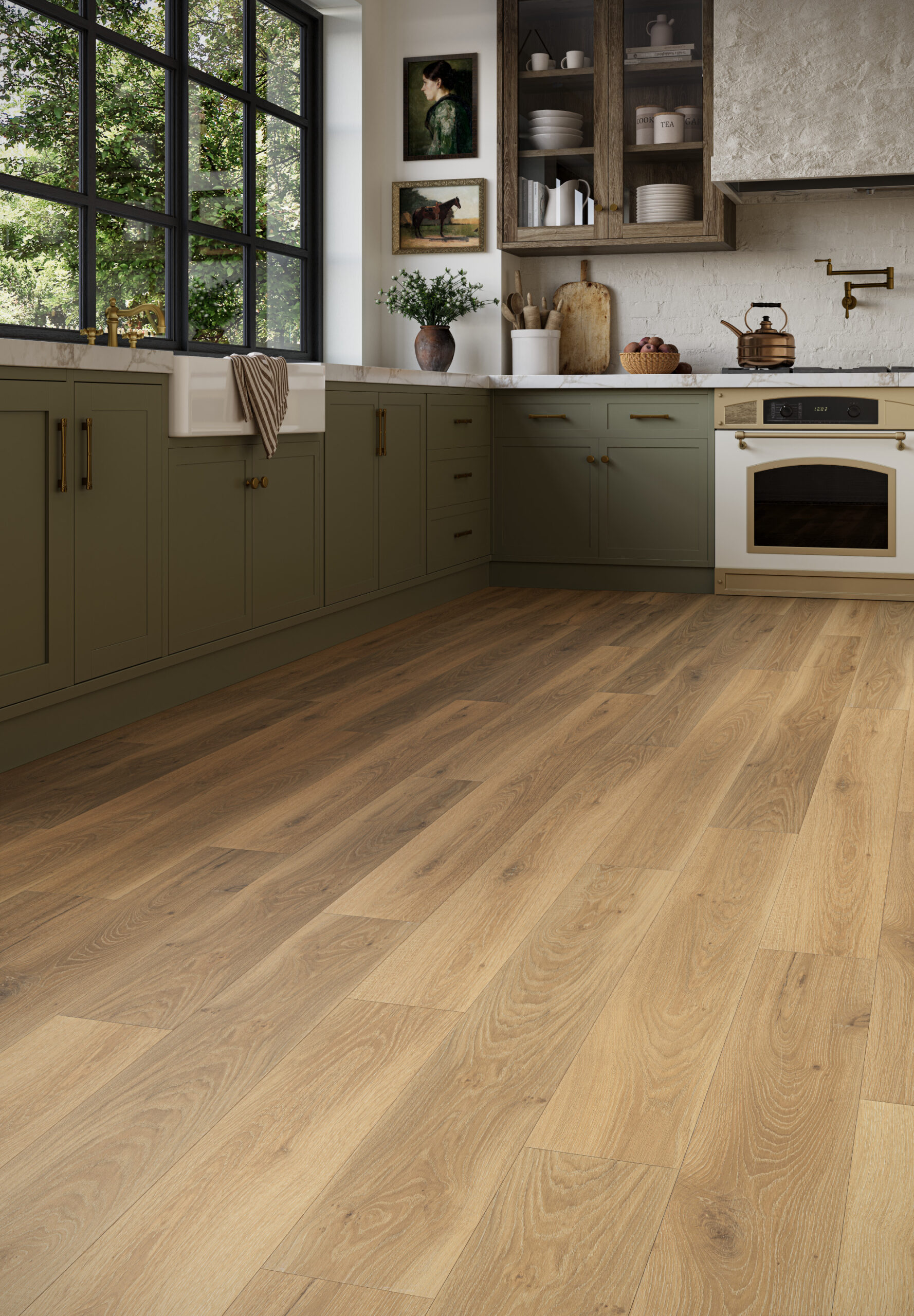 Mannington ADURA Flex Wood Plank Highland Oak Forest Glen 7.25" FXP790 - Image 2