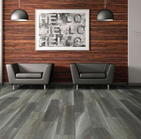 Shaw Floorte Pro Cathedral Oak 720 Click Plus 9" x 59" Charred Oak - Image 2