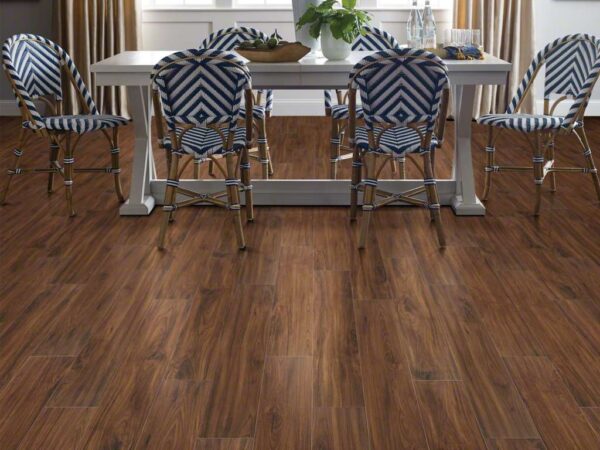Shaw Floorte Pro Impact Plus 7" x 48" Deep Mahogany - Image 2